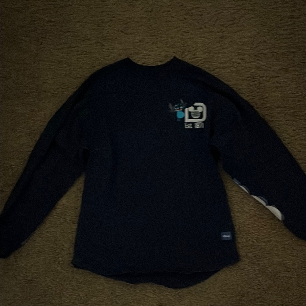 Disney Black Crewneck Sweater